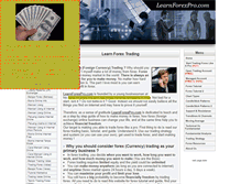 Tablet Screenshot of learnforexpro.com